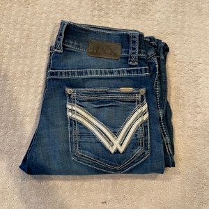 Buckle Black Bootcut Jeans